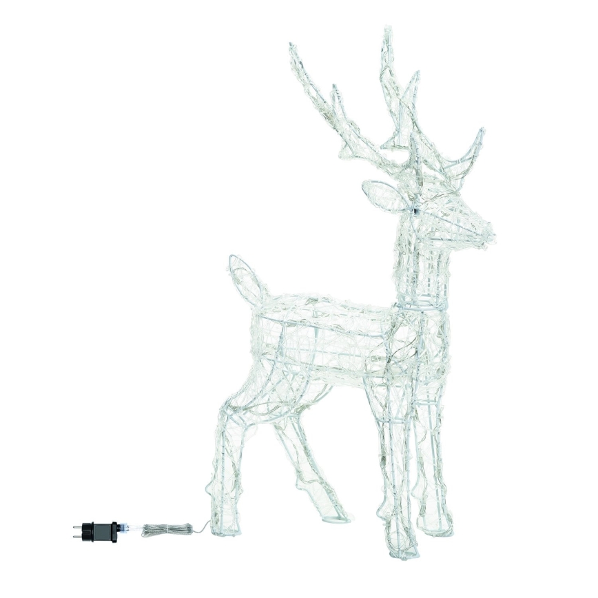 BRILAGI - LED Outdoor Christmas Decoration LED/3.6W/8 functions 65 cm IP44 reindeer cool white