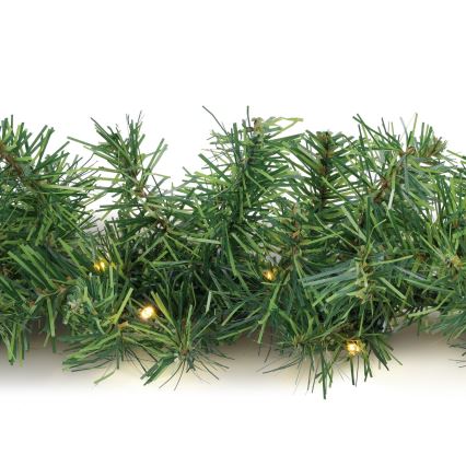 Brilagi - LED Outdoor Christmas Garland, LED/3xAA, 300 cm, IP44