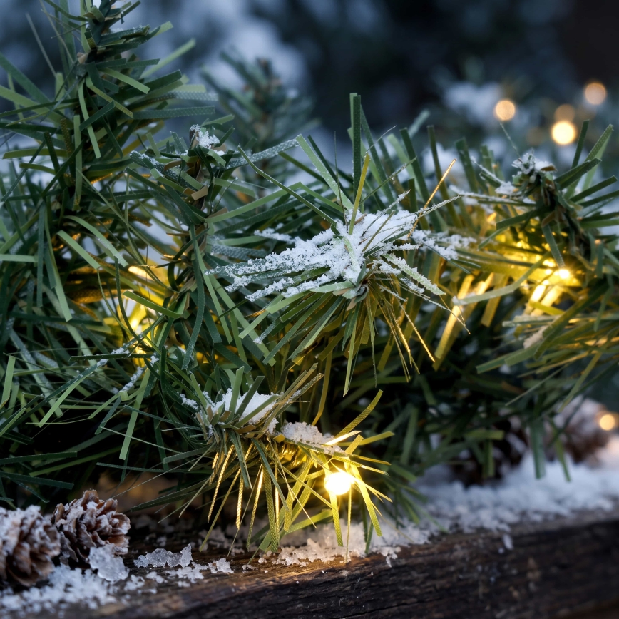 BRILAGI - LED Outdoor Christmas Garland, LED/3xAA, 300 cm, IP44