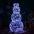 Brilagi - LED Outdoor Christmas Snowman Decoration, 3.6W/31/230V, 6500K, 120 cm, IP44