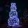 Brilagi - LED Outdoor Christmas Snowman Decoration, 3.6W/31/230V, 6500K, 120 cm, IP44