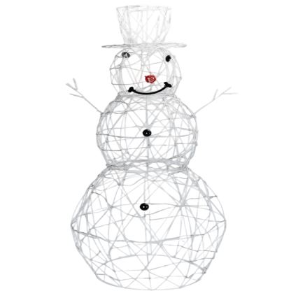 Brilagi - LED Outdoor Christmas Snowman Decoration, 3.6W/31/230V, 6500K, 120 cm, IP44