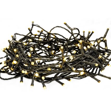 Brilagi - LED Outdoor Christmas String Lights 100 LEDs/8 functions 13 m IP44 warm white