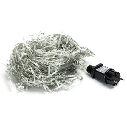 Brilagi - LED Outdoor Christmas String Lights 400 LEDs / 8 modes 23 x 0.6 m IP44 Warm White