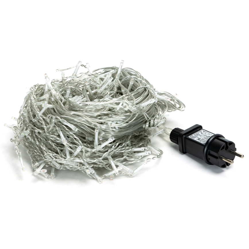 Brilagi - LED Outdoor Christmas String Lights 400 LEDs / 8 modes 23 x 0.6 m IP44 Warm White