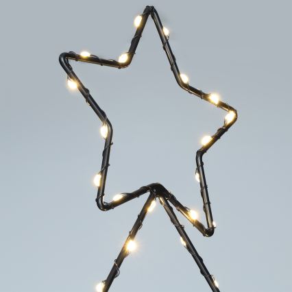 Brilagi - LED Outdoor Christmas Tree Decoration, LED/3xAA, IP44