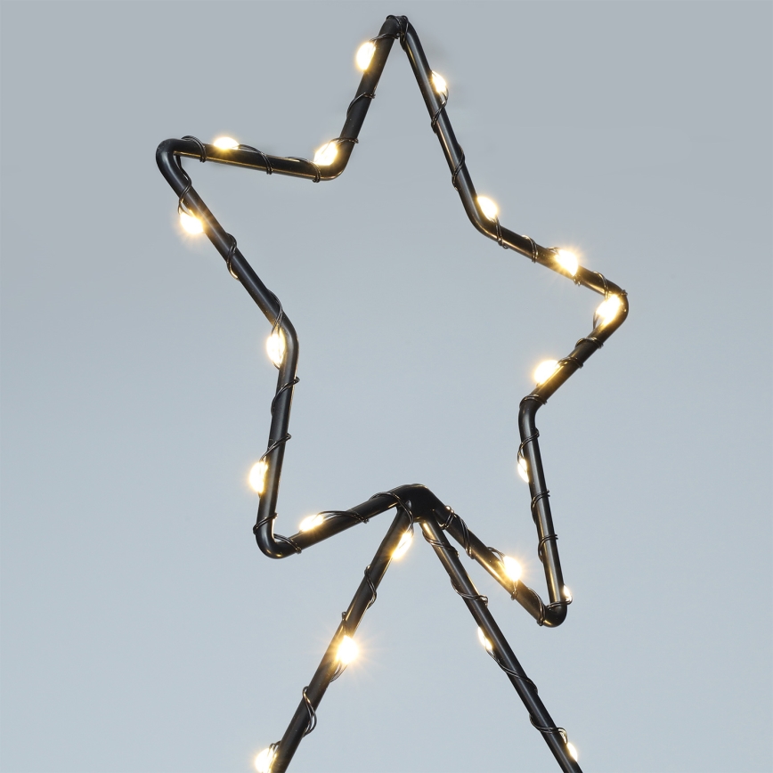 Brilagi - LED Outdoor Christmas Tree Decoration, LED/3xAA, IP44