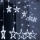 Brilagi - LED Outdoor Curtain Lights 123xLED/3xAA/USB 3m IP44 Cool White