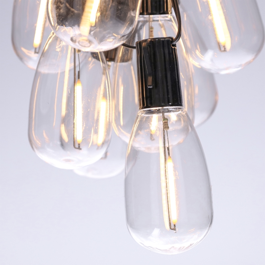 Brilagi - LED Outdoor Decorative String Lights 10xLED/3xAA 3,2m IP44 Warm White