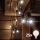 Brilagi - LED Outdoor Decorative String Lights GIRLANDA 25xE12/0.8W/230V 20m IP44 Cool White