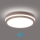 Brilagi - LED outdoor fixture with sensor BENE LED/24W/230V, dia. 26 cm, brown, IP54