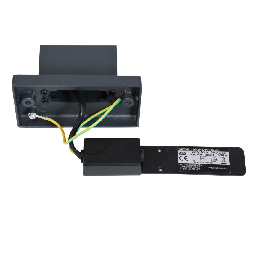 Brilagi - LED Outdoor lamp ARCELO LED/9W/230V 80 cm IP44