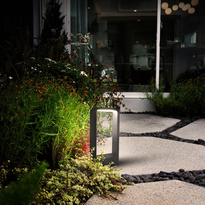 Brilagi - LED Outdoor lamp BARI LED/7W/230V 3000/4000/6000K anthracite IP54 30 cm