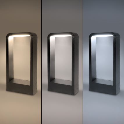 Brilagi - LED Outdoor lamp BARI LED/7W/230V 3000/4000/6000K anthracite IP54 30 cm