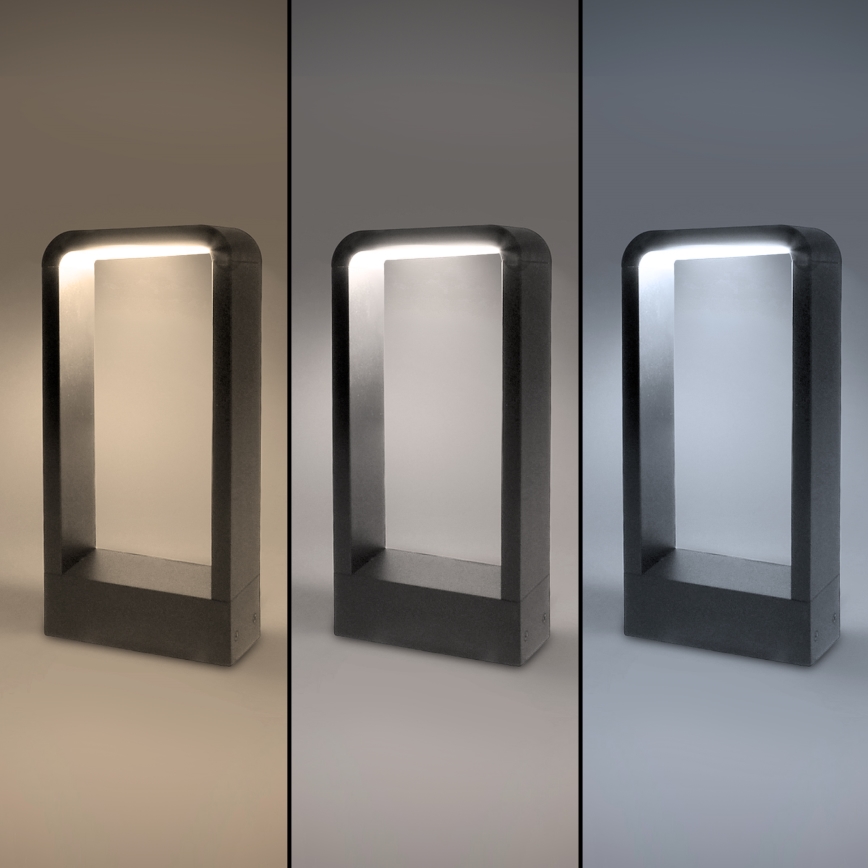 Brilagi - LED Outdoor lamp BARI LED/7W/230V 3000/4000/6000K anthracite IP54 30 cm