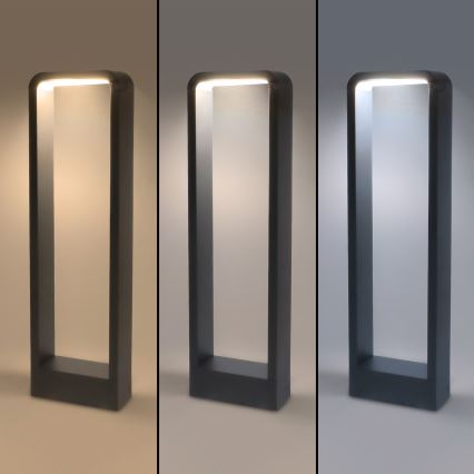 Brilagi - LED Outdoor lamp BARI LED/7W/230V 3000/4000/6000K anthracite IP54 50 cm