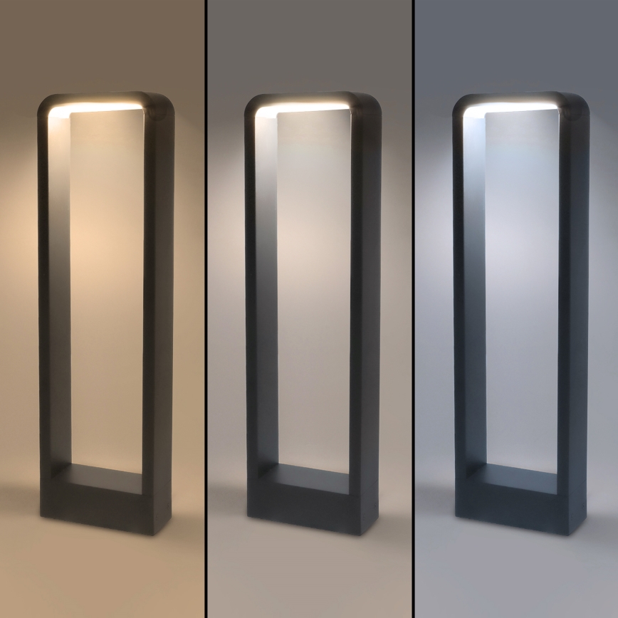Brilagi - LED Outdoor lamp BARI LED/7W/230V 3000/4000/6000K anthracite IP54 50 cm
