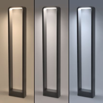 Brilagi - LED Outdoor lamp BARI LED/7W/230V 3000/4000/6000K anthracite IP54 80 cm