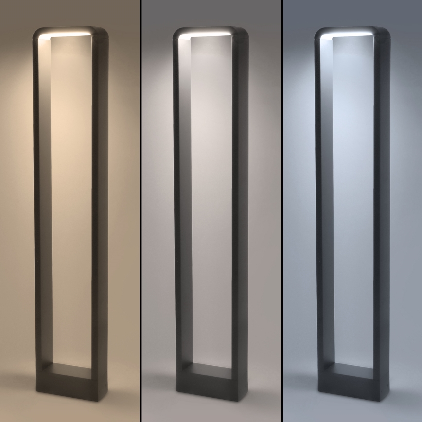 Brilagi - LED Outdoor lamp BARI LED/7W/230V 3000/4000/6000K anthracite IP54 80 cm