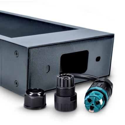 Brilagi - LED Outdoor lamp BARI LED/7W/230V 3000/4000/6000K anthracite IP54 80 cm