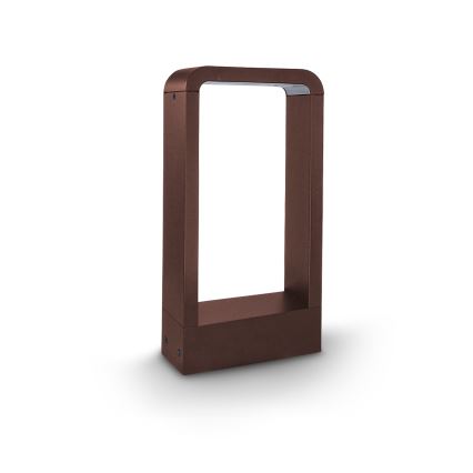 Brilagi - LED Outdoor Lamp BARI LED/7W/230V 3000/4000/6000K Brown IP54 30 cm