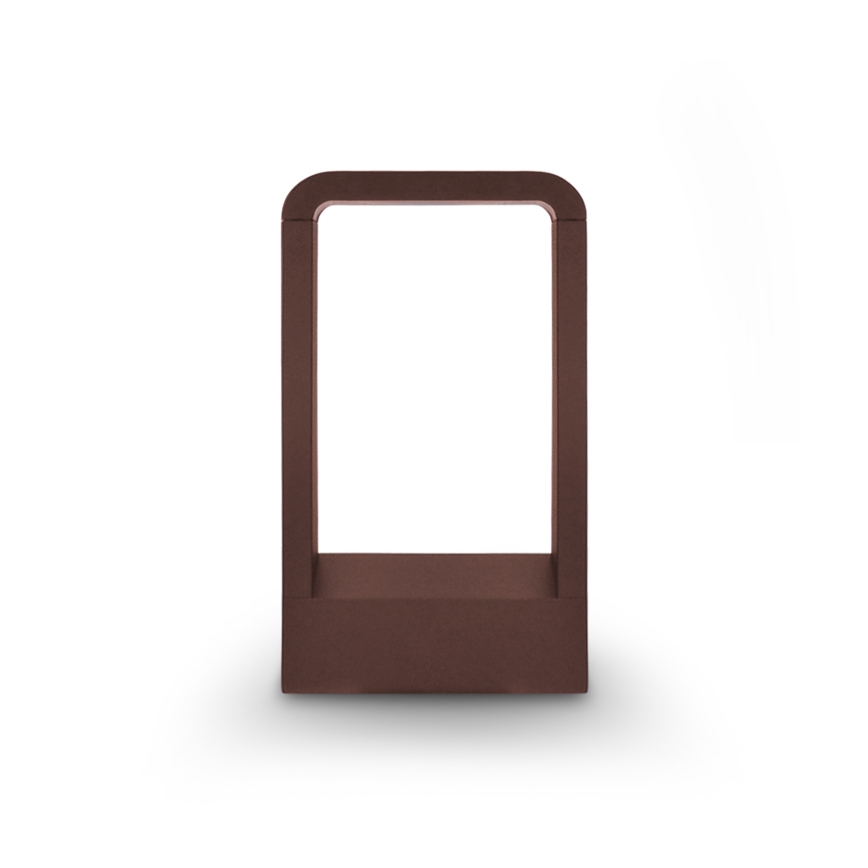 Brilagi - LED Outdoor Lamp BARI LED/7W/230V 3000/4000/6000K Brown IP54 30 cm