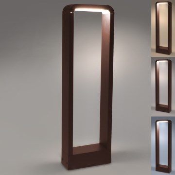 Brilagi - LED Outdoor Lamp BARI LED/7W/230V 3000/4000/6000K Brown IP54 50 cm