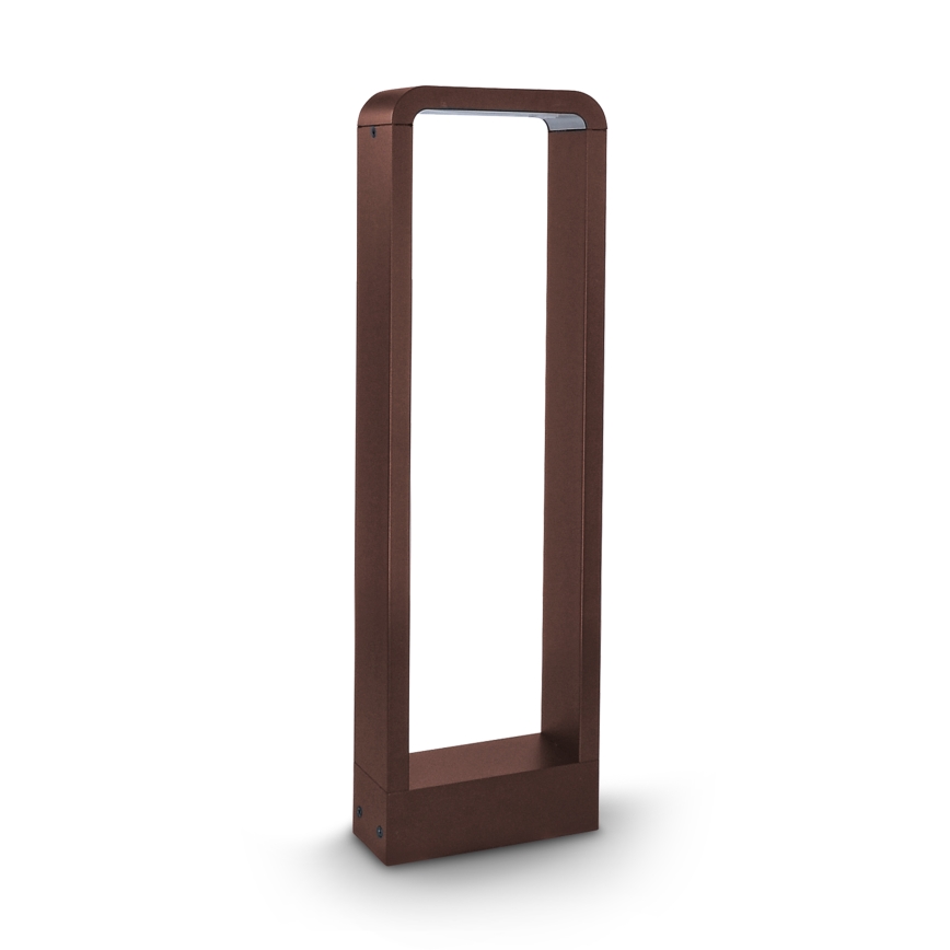 Brilagi - LED Outdoor Lamp BARI LED/7W/230V 3000/4000/6000K Brown IP54 50 cm