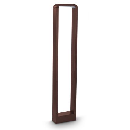 Brilagi - LED Outdoor Lamp BARI LED/7W/230V 3000/4000/6000K Brown IP54 80 cm