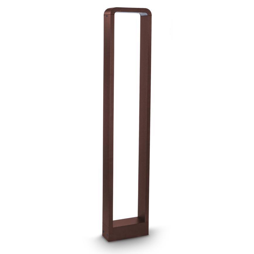 Brilagi - LED Outdoor Lamp BARI LED/7W/230V 3000/4000/6000K Brown IP54 80 cm