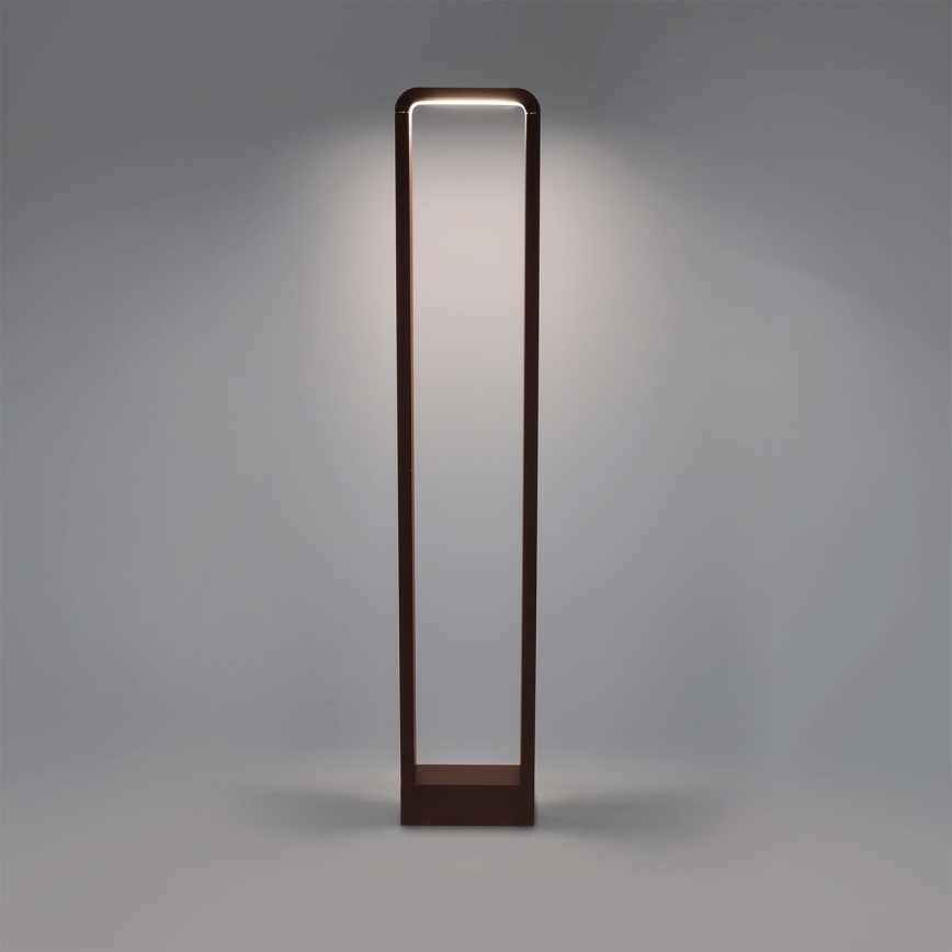 Brilagi - LED Outdoor Lamp BARI LED/7W/230V 3000/4000/6000K Brown IP54 80 cm