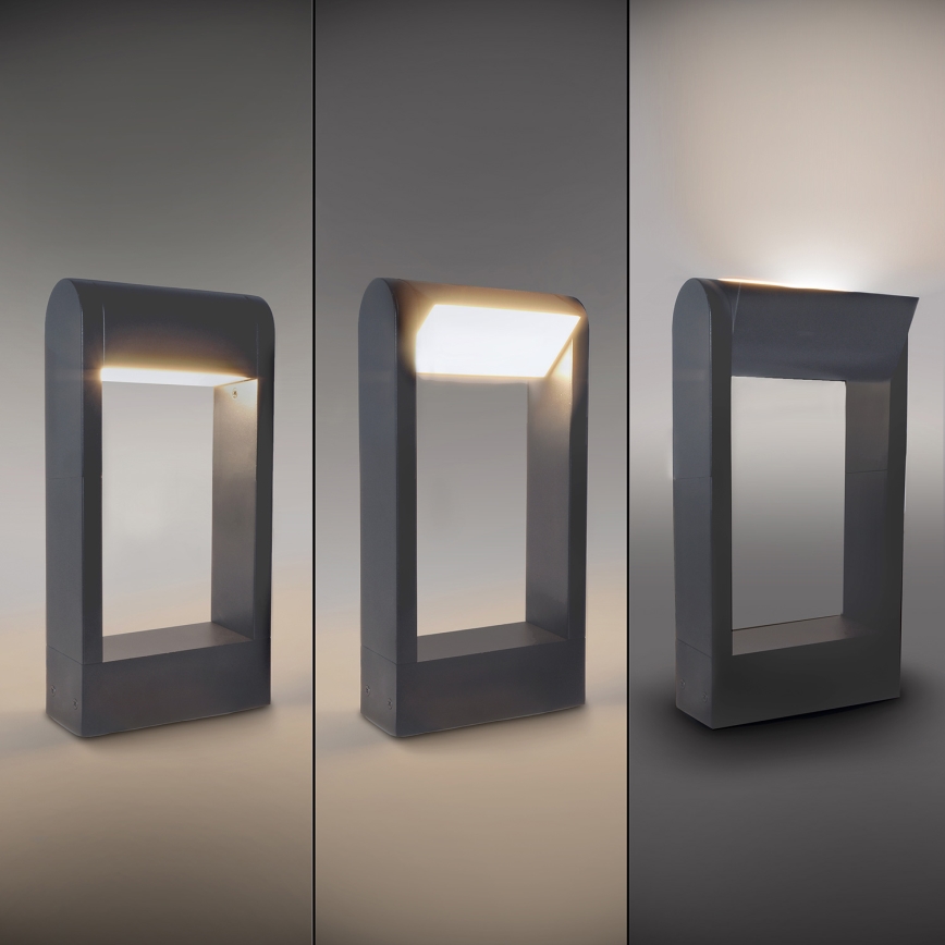 Brilagi - LED Outdoor lamp CROTONE LED/7W/230V anthracite IP54 30 cm