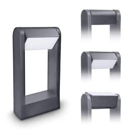 Brilagi - LED Outdoor lamp CROTONE LED/7W/230V anthracite IP54 30 cm