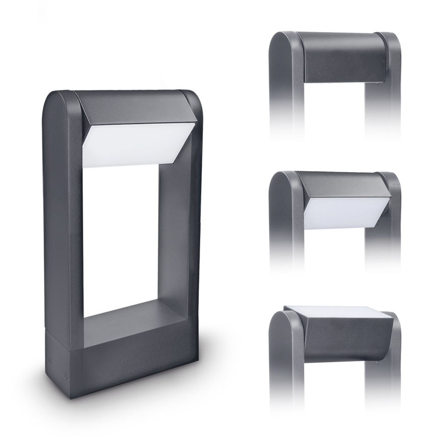 Brilagi - LED Outdoor lamp CROTONE LED/7W/230V anthracite IP54 30 cm