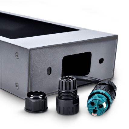 Brilagi - LED Outdoor lamp CROTONE LED/7W/230V anthracite IP54 30 cm