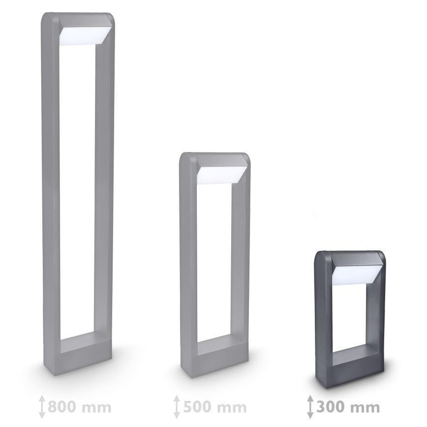 Brilagi - LED Outdoor lamp CROTONE LED/7W/230V anthracite IP54 30 cm