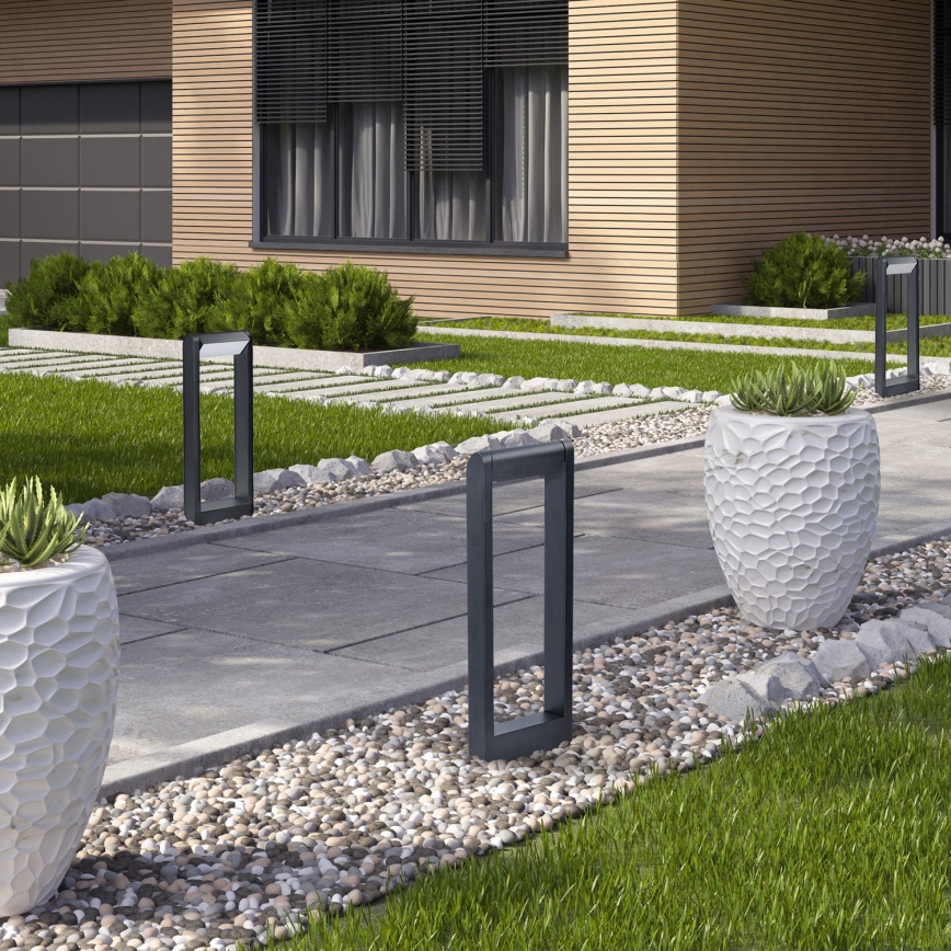 Brilagi - LED Outdoor lamp CROTONE LED/7W/230V anthracite IP54 50 cm