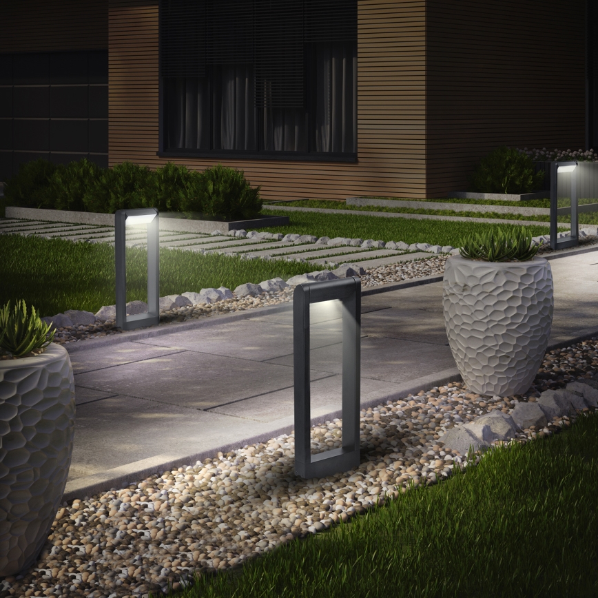 Brilagi - LED Outdoor lamp CROTONE LED/7W/230V anthracite IP54 50 cm