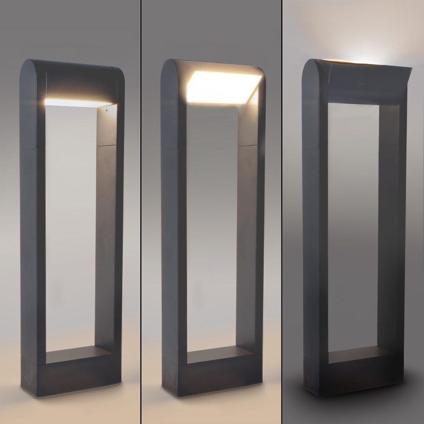 Brilagi - LED Outdoor lamp CROTONE LED/7W/230V anthracite IP54 50 cm