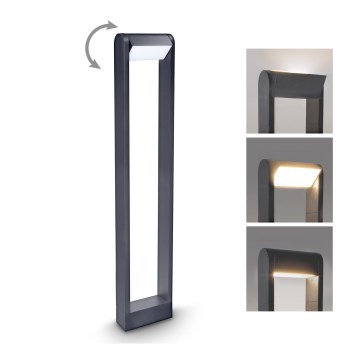 Brilagi - LED Outdoor lamp CROTONE LED/7W/230V anthracite IP54 80 cm