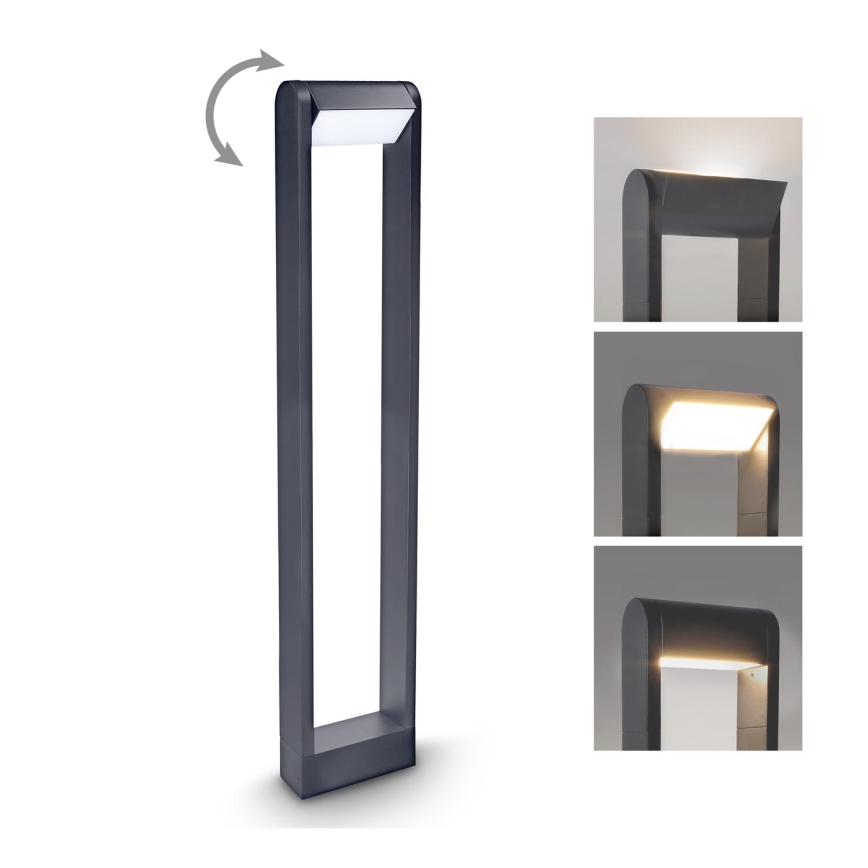 Brilagi - LED Outdoor lamp CROTONE LED/7W/230V anthracite IP54 80 cm