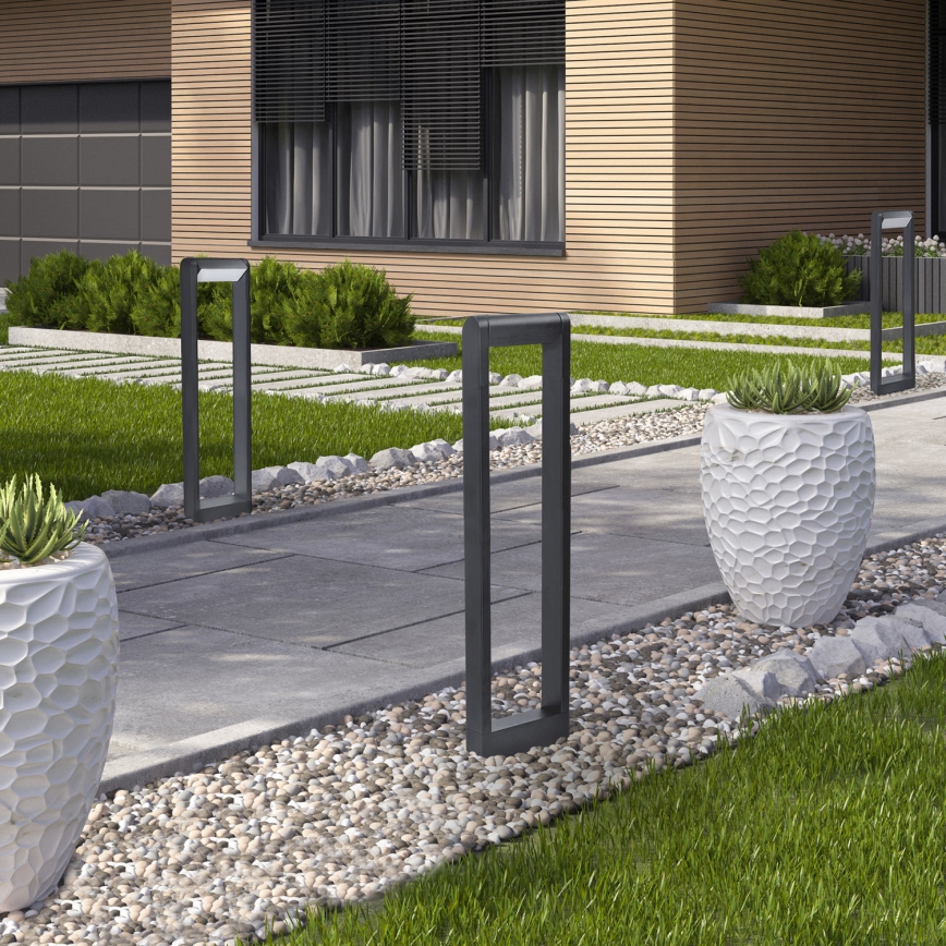 Brilagi - LED Outdoor lamp CROTONE LED/7W/230V anthracite IP54 80 cm