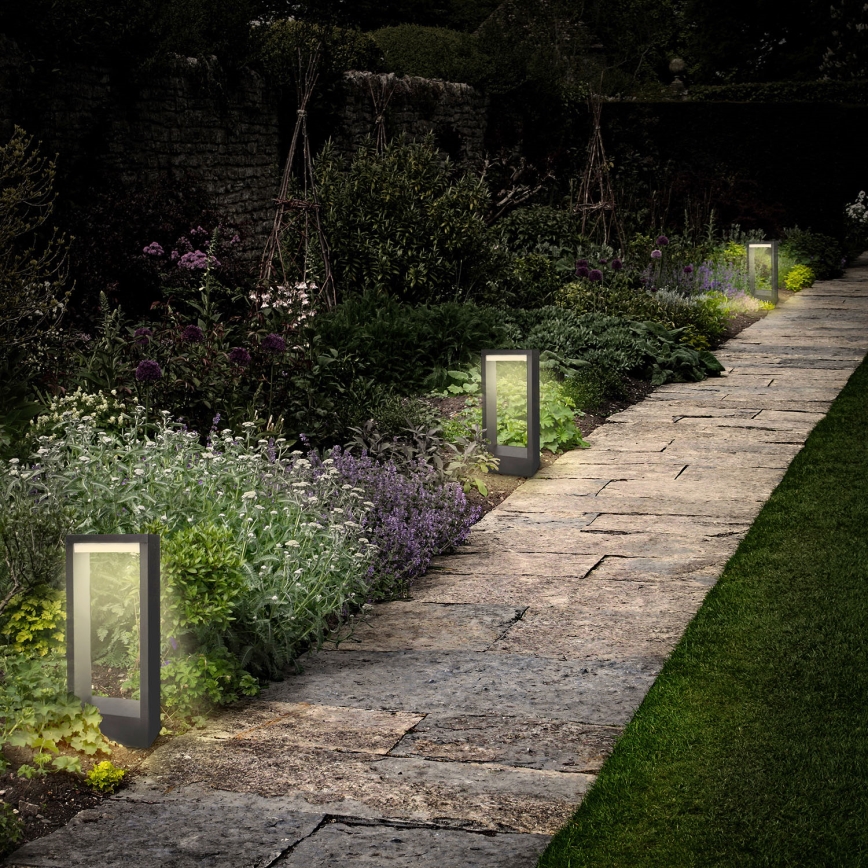 Brilagi - LED Outdoor lamp RAGUSA LED/7W/230V 3000/4000/6000K antracracit IP54 30 cm
