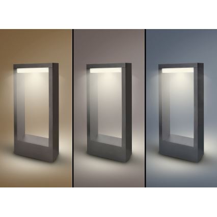 Brilagi - LED Outdoor lamp RAGUSA LED/7W/230V 3000/4000/6000K antracracit IP54 30 cm