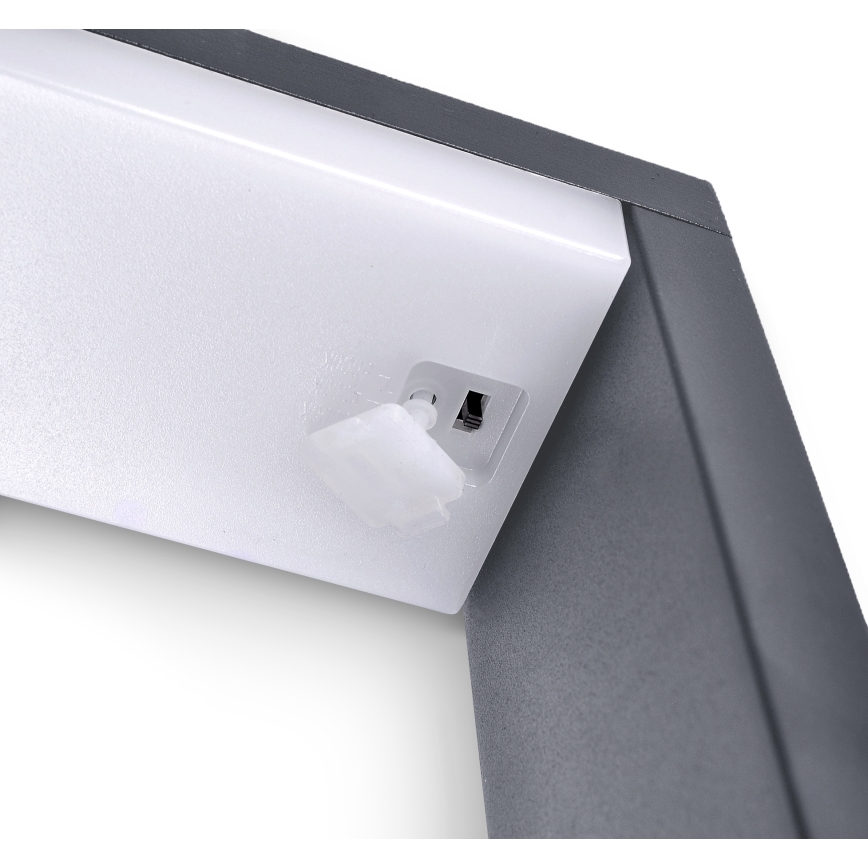 Brilagi - LED Outdoor lamp RAGUSA LED/7W/230V 3000/4000/6000K antracracit IP54 30 cm