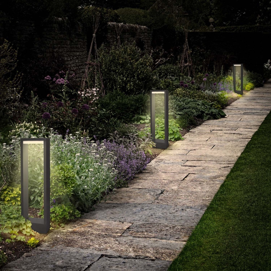 Brilagi - LED Outdoor lamp RAGUSA LED/7W/230V 3000/4000/6000K anthracite IP54 50 cm