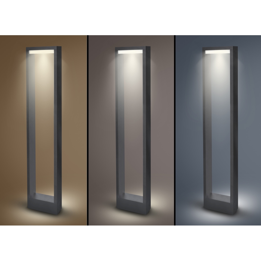 Brilagi - LED Outdoor lamp RAGUSA LED/7W/230V 3000/4000/6000K anthracite IP54 80 cm