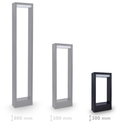Brilagi - LED Outdoor lamp RAGUSA LED/7W/230V 3000/4000/6000K IP54 30 cm