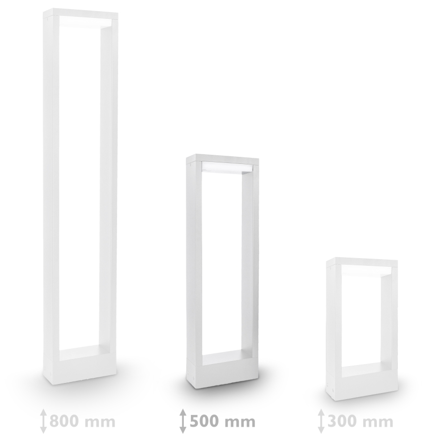 Brilagi - LED Outdoor lamp RAGUSA LED/7W/230V 3000/4000/6000K white IP54 50 cm