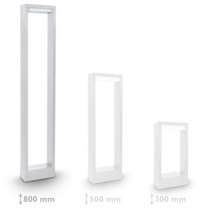 Brilagi - LED Outdoor lamp RAGUSA LED/7W/230V 3000/4000/6000K white IP54 80 cm